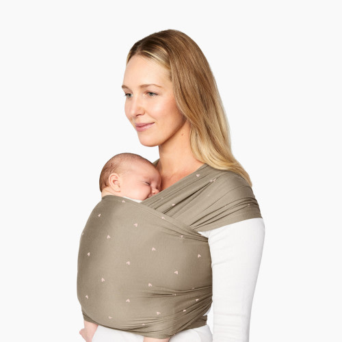 Ergobaby Aura Wrap Carrier - Olive Hearts