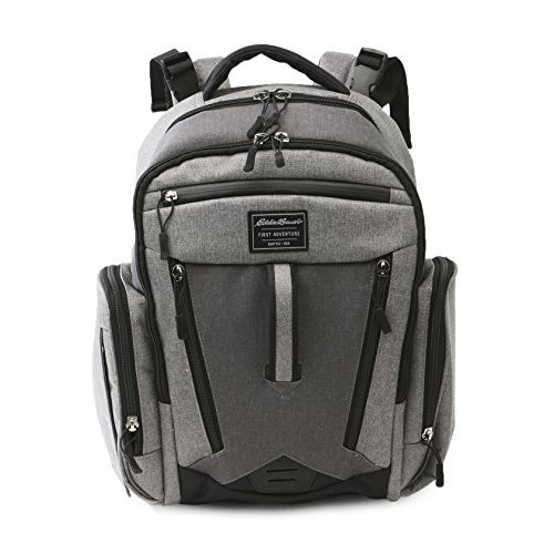 Eddie Bauer Places & Spaces Bridgeport Diaper Bag Backpack,
