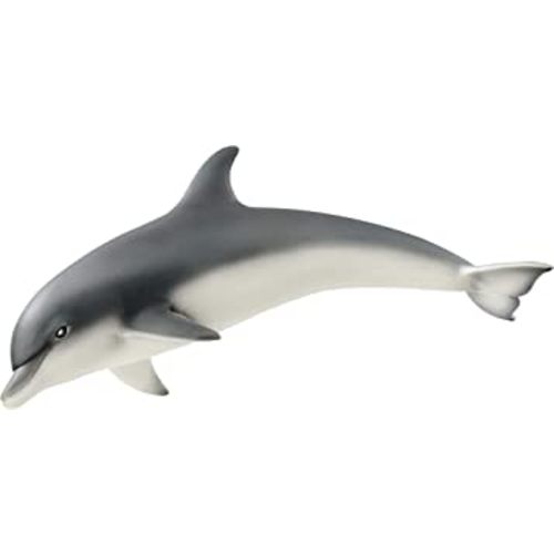 Schleich Wild Life Realistic Dolphin Figurine - Authentic and Highly Detailed Aquatic Animal Toy, Durable for Education and Fun Play, Perfect for Boys and Girls, Ages 3+