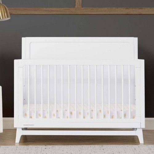 Delta Children Spencer 6-in-1 Convertible Crib - Greenguard Gold Certified - Steel Gray