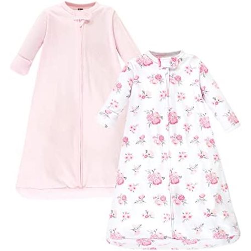 Hudson Baby BabyCotton Long-Sleeve Wearable Sleeping Bag, Sack, Blanket