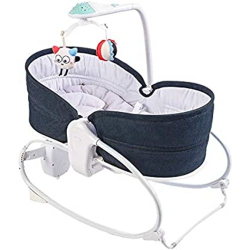 3-in-1 Baby Bouncers, Can sit and Lie Down, Brilliant Bouncer,Rocking Bouncer, Soothing Vibration, 3rd Gear Adjustment, Suitable for Babies Boys/Babies Girls/Newborns Baby