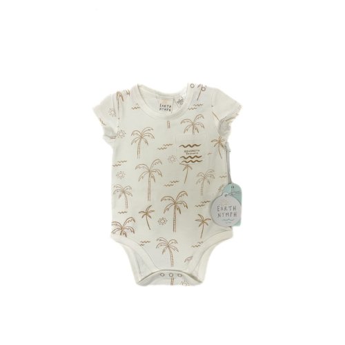 NEUTRAL SCENIC PALMS ONESIE - Rehoboth Lifestyle