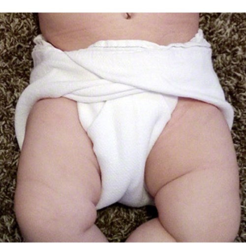 Cloth-eez - Natural Unbleached Flat Birdseye Diapers
