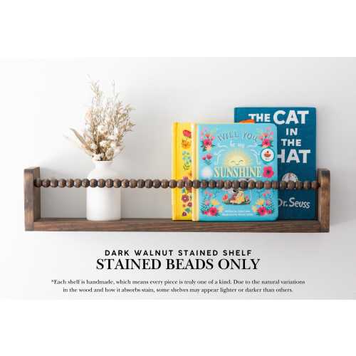 Nursery Bookshelf, Nursery Shelves Boho Macrame, Nursery Decor, Floating Shelves, Kid's Bookshelf