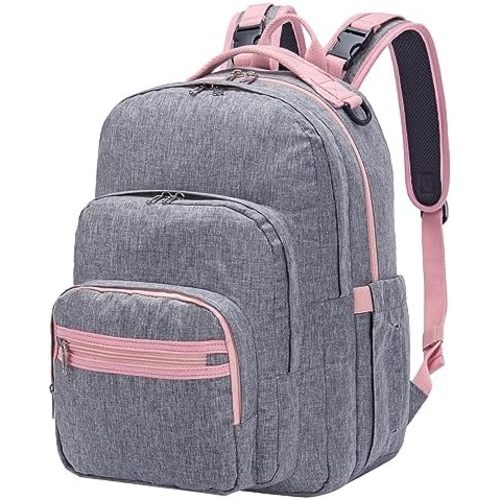 Diaper Bag Backpack with Stroller Straps and Changing Pad Lightweight Travel Maternity Backpack Large Capacity