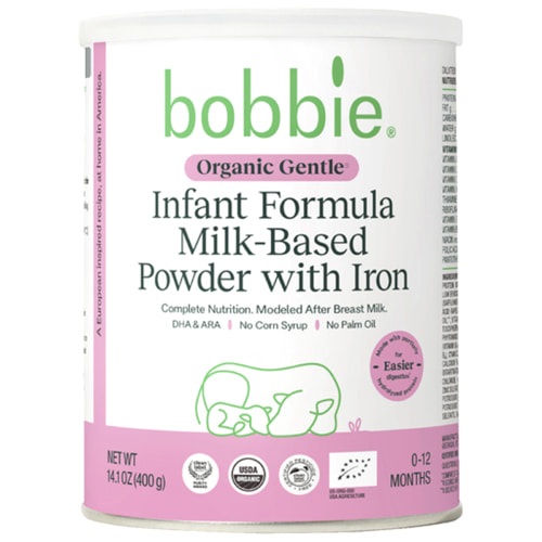 Bobbie Organic Gentle Infant Formula 14.1 oz.
