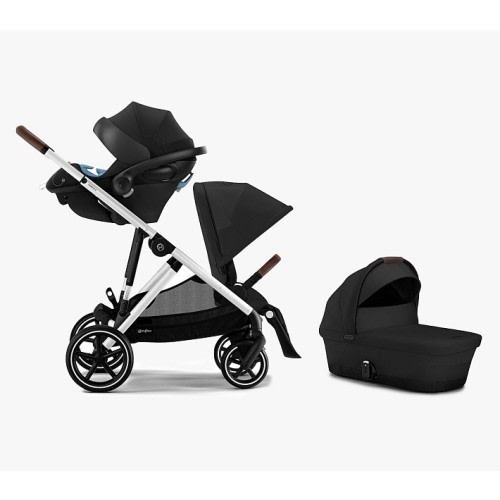 Cybex Gazelle S 2 Single to Double, Aton G & Gazelle S Bassinet Travel System