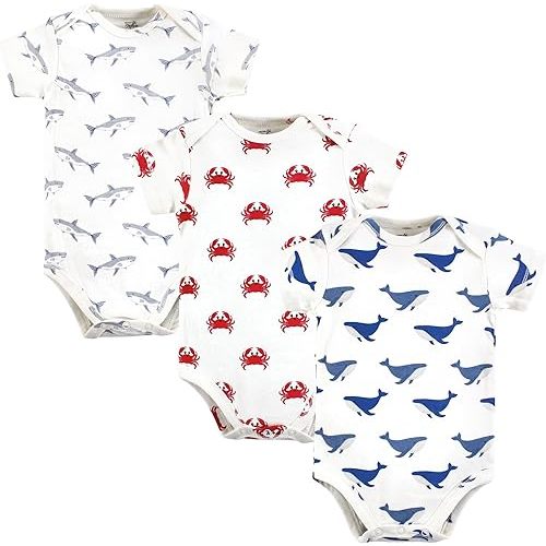 Touched by Nature Unisex Baby Organic Cotton Bodysuits