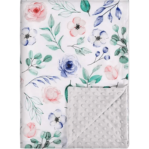 Soarwg Kids Baby Blankets Unisex Newborn Thick, Super Soft Comfy Blankets, for Toddler Baby Nursery Bed Blanket Stroller Crib Shower Gifts 30 x 40 Inch