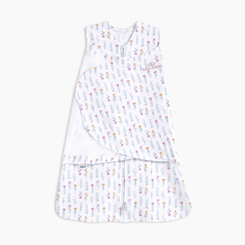 Halo SleepSack Swaddle Cotton - Flower Garden, Newborn