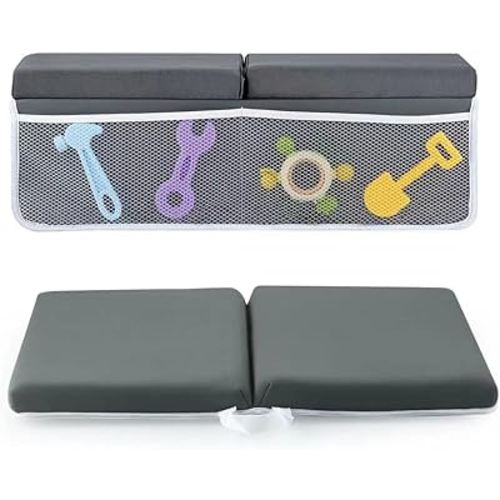 PandaEar Baby Bath Kneeler and Elbow Rest Pad Set