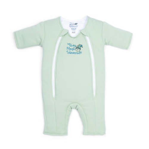 Sage Green Baby Merlin’s Magic Sleepsuit – 100% Cotton Sleep Solution Size Small