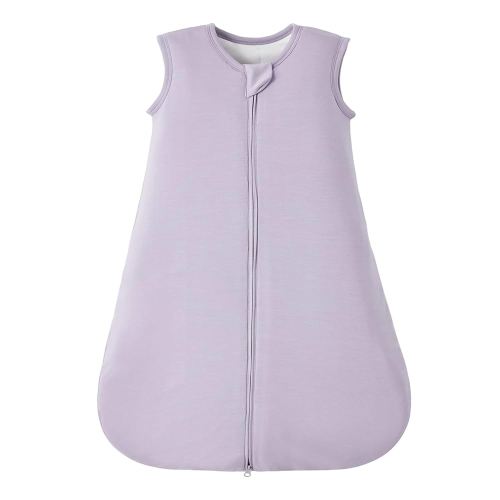 Duomiaomiao Buttery Soft Rayon Made from Bamboo Baby Sleep Sack 6-18 Months 1.0 TOG, Premium Baby Sleeping Bag 2-Way Zipper for Babies