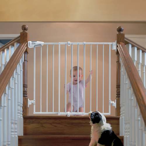 Babelio Classic 26-55"W Fit Baby Gates for Stairs No Bottom Bar | Boun