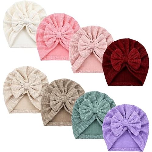 Baby Turban Hats with Big Bow