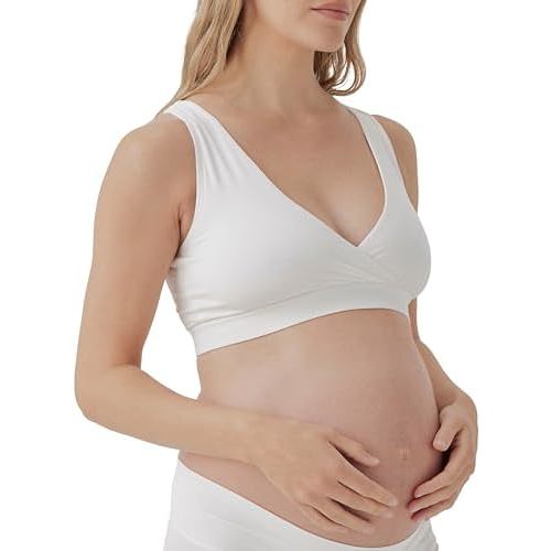 Pact Organic Cotton Maternity Nursing Bralette for Breastfeeding