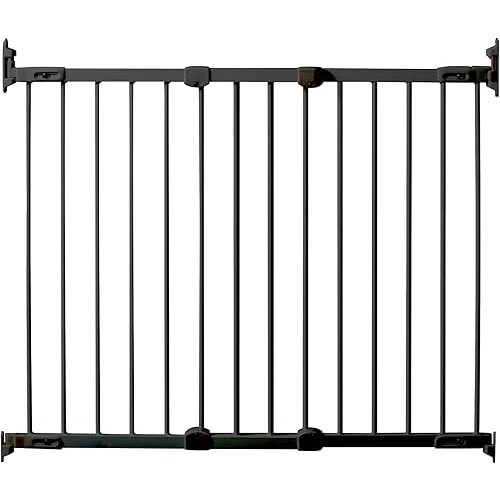 KidCo - Angle Mount Safeway Stair Top Quick Release Baby Gate, Baby Gate for Stairs (Black)