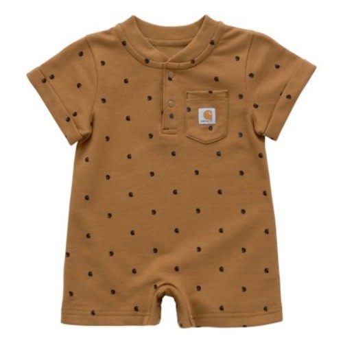 Baby Carhartt French Terry Romper | SCHEELS.com