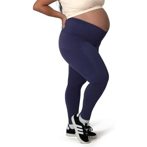 Kindred Bravely Sublime Maternity & Postpartum Crossover Leggings with Pockets