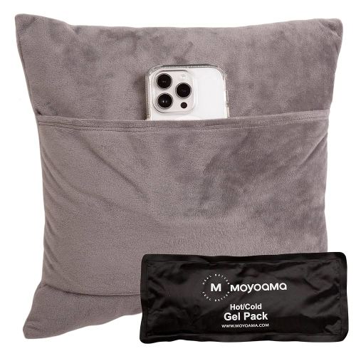 MOYOAMA Hysterectomy Pillow with Hot Cold Pack - C Section & Abdominal Surgery Recovery Pillow, After Hysterectomy Recovery Must Haves, Hysterectomy Recovery Gifts, Hysterectomy Recovery Products