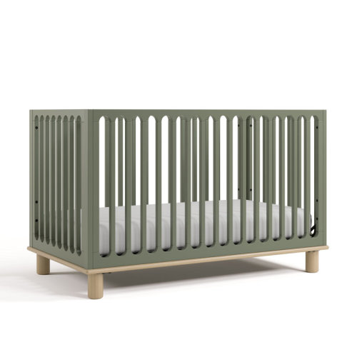 Storkcraft Sicily Deluxe 3-In-1 Convertible Crib With Bonus Toddler Guardrail & Reviews | Wayfair