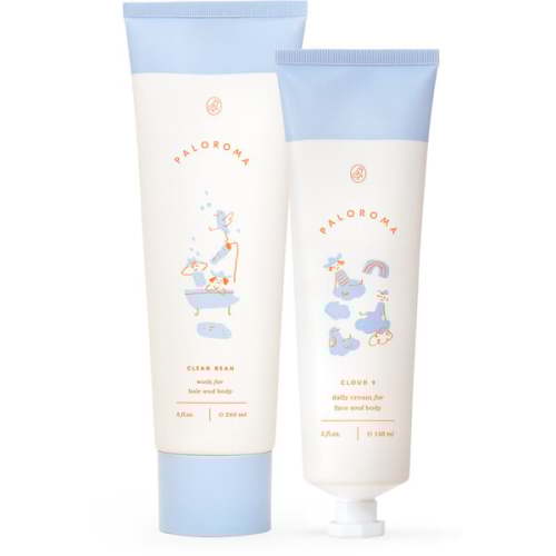 Clean Bean wash + Cloud 9 cream duo - Paloroma | Maisonette