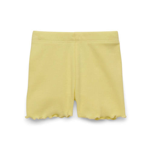 Garanimals Baby Girl Lettuce Hem Biker Shorts, Sizes 0-24 Months