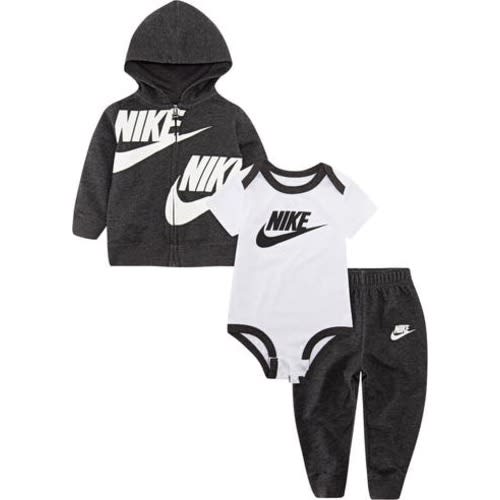 Split Futura 3-Piece Logo Set, Newborn