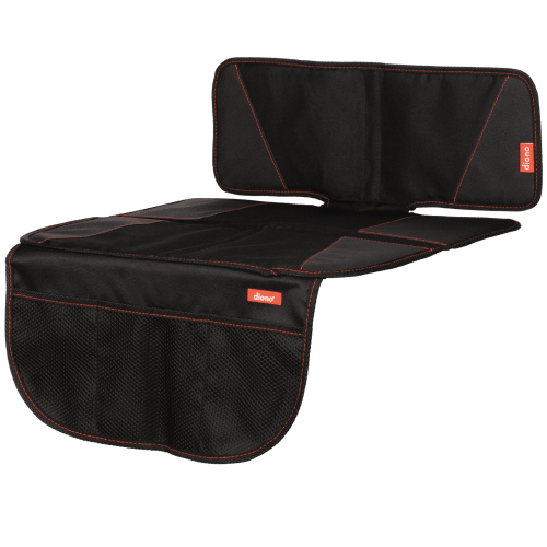 Diono Super Mat Car Seat Protector, Water Resistant, Crash Tested, Black