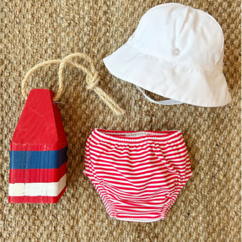 Beach Bum Cover - Richmond Red Stripe