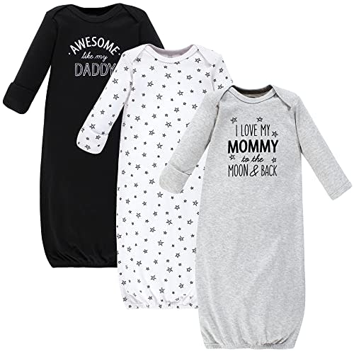 Hudson Baby baby-girls Cotton Gowns