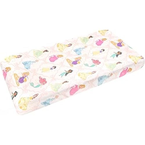 Premium Diaper Changing Pad Cover Disney Princess by Copper Pearl