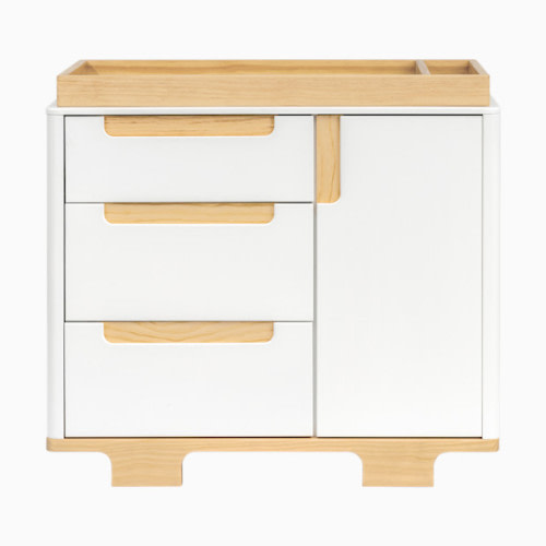 Yuzu 3-Drawer Changer Dresser - White / Natural