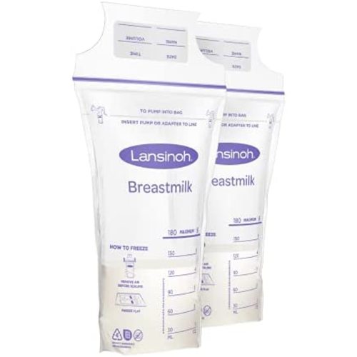 Lansinoh Breastmilk Storage Bags, 200 Count Milk Storage Bags