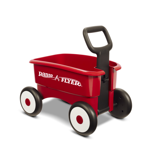 Radio Flyer, My 1st 2-in-1 Play Wagon Push Walker, Red - Walmart.com - Walmart.com