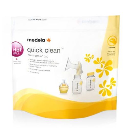 Medela Quick Clean Micro-steam Sanitizing Bags - 5ct