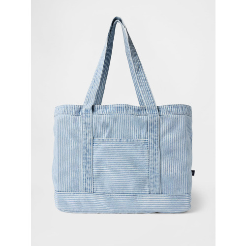Gap Denim Logo Tote Bag