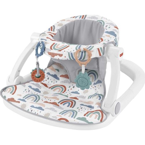 New Fisher Price Sit Me Up Floor Seat (Rainbow Shower)