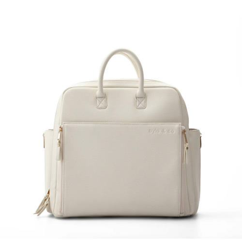 Ayla Diaper Bag - Ivory