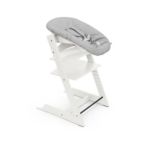 Tripp Trapp&reg; High Chair with Newborn Bundle, white