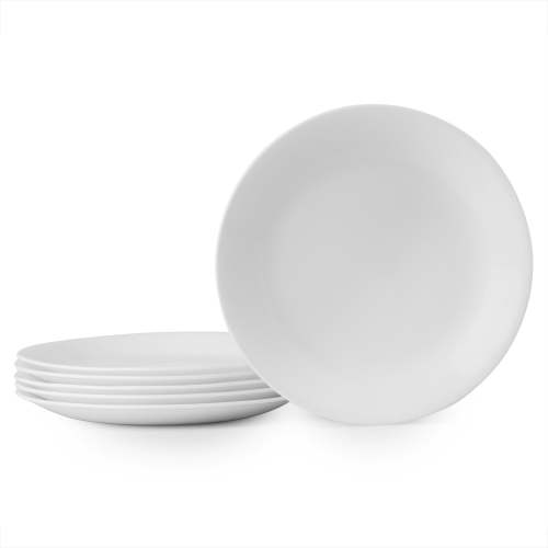 Corelle® Winter Frost White 8.5" Salad Plates, 6-pack