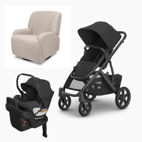 Nursery Glider, Stroller & Car Seat