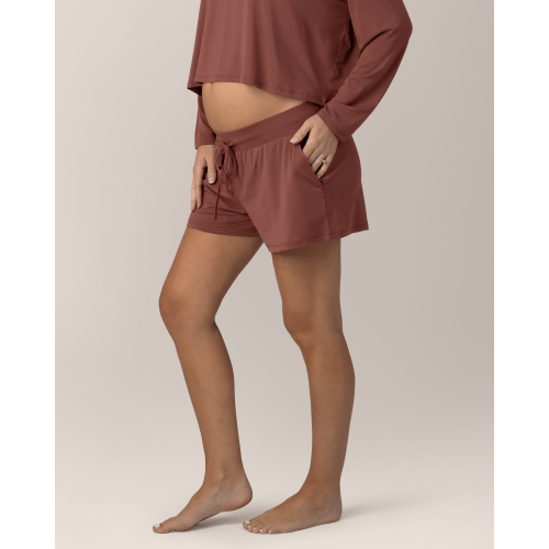 Aria Bamboo Casual Lounge Short | Redwood - Kindred Bravely