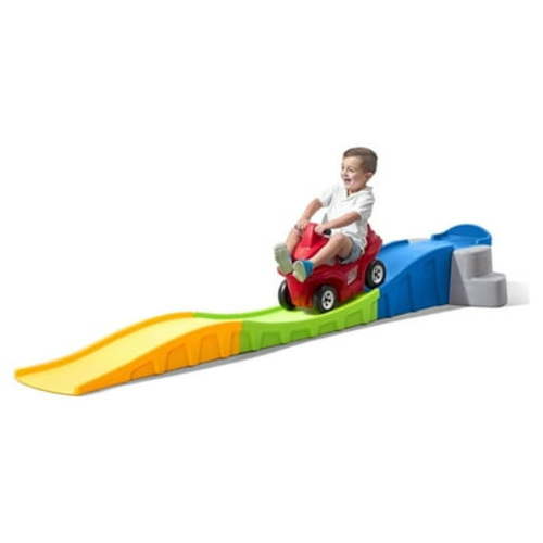 Step2 Kids Indoor Ride Toy - Anniversary Edition Up & Down Roller Coaster with 10ft Track