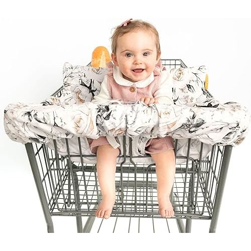 Shopping Cart Cover - Coming Up Roses