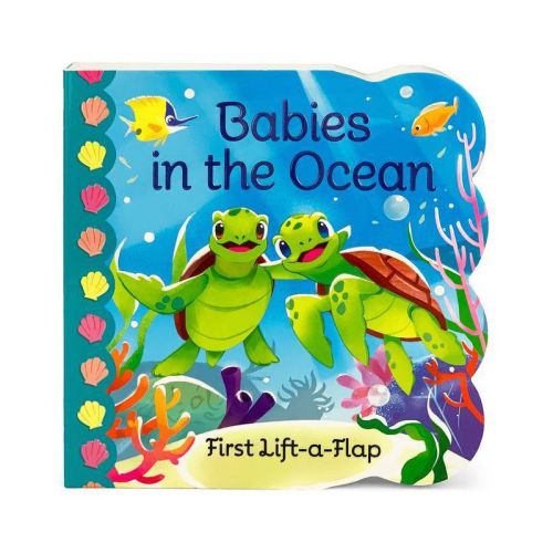 Babies in the Ocean - by Ginger Swift (Board Book)