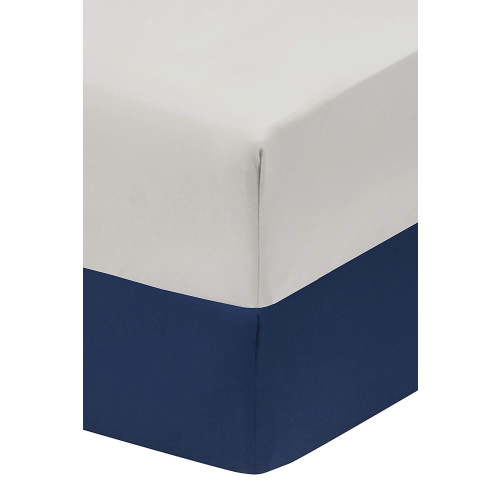 Everyday Kids 2-Pack Fitted Crib Sheets - Navy/Gray