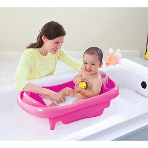 The First Years Sure Comfort Deluxe Newborn to Toddler Tub Pink
