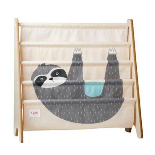 3 Sprouts Kids Bookcase, Toddler Bookshelf - Sloth